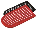 Lodge Striped Hot Handle Holders/mitts, Set Of 2 1 Ea, Red. Fixed Price $16.87.