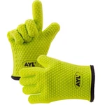 2 Ayl Silicone Heat Resistant Cooking Gloves Bbq Grill Oven Mitt Set. Fixed Price $7.00.