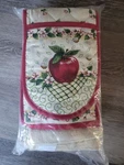 Apple Kitchen Towel Set & Pot Holders 13 Pc Red Bees Country Farmhouse New Retro. Fixed Price $12.00.