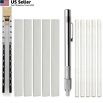 Soapstone Holder Set 5 Flat Round Replacements Steel Iron Aluminum O-023+24. Fixed Price $11.88.