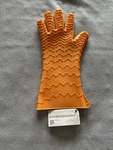 Companion Group Orange Silicone Heat Resistant Oven Mitt Size. Fixed Price $13.99.