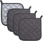 4 Pack Pot Holders, Heat Resistant Kitchen Hot Pads, Grey. Fixed Price $22.99.