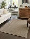 Jute Grey Dye Rectangle 100%HANDMADE Braided Home Decor Rustic Look Modern Rug. Fixed Price $127.98.