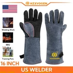 Hzxvogen Heat Resistant Welding Gloves Bbq Fireplace. Fixed Price $19.99.