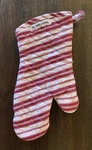 Nwt Williams Ultimate Oven Mitt Glove Striped Claret Red. Fixed Price $12.00.