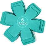Felt Pot And Pan Protectors Set Of 3 Different 06-PACK Blue Green. Fixed Price $17.15.