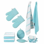 Kitchen And Dishcloths Sets 16PC 500 Degree Heat Resist. Fixed Price $35.23.
