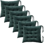 Square Seat Cushion Pads Kitchen Dining Chairs, Soft Comfort Ve. Fixed Price $69.41.