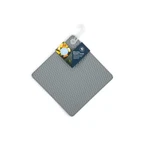 Core Kitchen AC29918 Silicone Silver Nickel Finish Food Safe Square Trivet. Fixed Price $10.88.