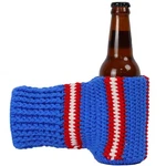 Funisfun Beer Mitten Gloves, Knit Stitched Drink Large, Rangers-blue. Fixed Price $17.84.