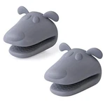 Mini Oven Mitts Glovesbpa Free Siliconeheat Resistant Cooking Pinch Pothol. Fixed Price $12.19.