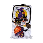 Vtg Halloween Pc Kitchen Set Witch Towel Pot Holder Magnet 93 Cecil Saydah New. Fixed Price $17.97.
