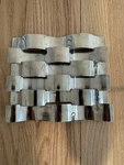 Mcm Chrome Trivet Basket Weave Rectangle 7 1/2 X 6 Modern Unique Kitchen. Fixed Price $9.00.