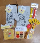 Nwt Disney Winnie The Pooh 7 Pc Kitchen Set - Towel Oven Mitt Measuring Spoons. Fixed Price $40.00.