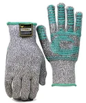 & F 77100 M Cut Resistant With Anti-slip Silicone Blocks, Protective Gloves Sc. Fixed Price $22.70.