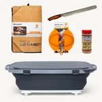 Drip Ez Collapsible Bbq Meal Prep Tub Brisket Master Carving Bundle - Brand New. Fixed Price $220.00.