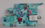 Vera Bradley Antilles Treasure Cotton Pot Holder And Oven Mitt Set Ocean Fish. Fixed Price $24.99.