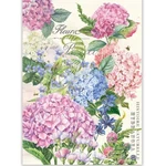 Michel Design Works Wild Hydrangea Natural Woven Cotton Kitchen Towel 20" X 28". Fixed Price $13.50.