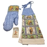 Winnie The Pooh Tea Towel Oven Mitt Set Disney Kitchen Works. Fixed Price $12.00.