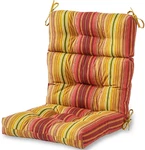 Greendale Home Fashions 20-IN X 22-IN Kinnabari High Back Patio Chair Cushion. Fixed Price $48.73.