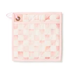 New Mackenzie-childs Rosy Check Potholder Pink & White Chic Kitchen Decor. Fixed Price $49.95.