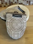 Cuisinart Mini Oven Mitts With Silcone Grips Brown. Fixed Price $6.00.