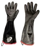 Oil Shield- Neoprene Heat Resistant Glove Black- 18" Straight Cuff- One Pair. Fixed Price $29.99.