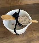 Demdaco Blessings Appetizer Bowl With Spoon Set Bake Serve Oven Safe New!. Fixed Price $16.00.