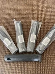 (4) Vollrath 7109 Silicone Grip. Fits 12 And 14 In. Pans Pk 4! $0 Ship To Usa!. Fixed Price $29.69.
