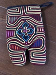 Mola Textile Oven Mitt Hand Painted From Panama. Fixed Price $22.00.