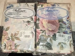 New Vintage 4 Pillowcases Montgomery Ward Signature Piece Cotton/poly Floral. Fixed Price $24.90.