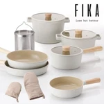 Neoflam Pika Ih Cookware Cooking Customized 7-PIECE Set With Oven Glove. Fixed Price $348.00.