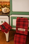 Robert Stanley Home Collection Christmas Red Plaid Kitchen Set 2 Potholders &. Fixed Price $19.96.