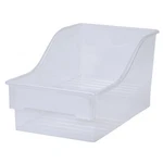 Mainstays Large Clear Plastic Storage Bin 2-TIER Pantry Kitchen Organizer New. Fixed Price $1979.10.
