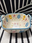 Temptations By Tara Egghunt 1QT Casserole Dish Discontinued Seasonal Easter Oven. Fixed Price $25.00.
