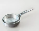 Vollrath Wear-ever Professional Saut Pan Set Heavy Duty Aluminum 4070 4072 Usa. Fixed Price $150.00.