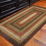 Homespice Gingerbread Braided 20X30 - Jute Kitchen Rugs For Count.... Fixed Price $41.91.