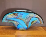 Dale Tiffany Metamorphic Hand Blown Glass Bowl Art Vase **one Of Kind**. Fixed Price $119.99.