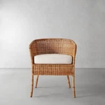 Topanga Armchair Cushion, Customizable-williams Sonoma 40395. Fixed Price $209.99.