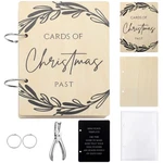 Hoolerry Christmas Wood Card Organizer Set Holder Include 6 .... Fixed Price $24.99.