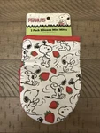 Snoopy Peanuts And Strawberry Set Of 2 Silicone Mini Oven Mitts- New. Fixed Price $15.86.