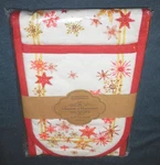 Maison D'hermine Double Oven Glove 7"X35" Crystal Star New. Fixed Price $39.99.