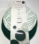 Core Home Woven Trivets (3) Dark Green White Nip. Fixed Price $10.99.