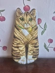 Very Cute 1992 Boston Warehouse Trading Corp Old-fashioned Kitty Cat Oven Mitt. Fixed Price $15.00.