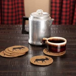 Coasters Cumberland Jute Rustic 4IN Set Of 6 Moose Braid Table Decor Vhc Brands. Fixed Price $19.90.