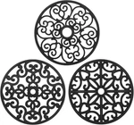 Chefbee 3PCS Silicone Trivet Mat Flexible Non-slip Heat Resistant Modern Kitch. Fixed Price $15.95.