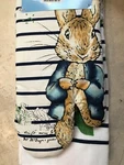 Beatrix Potter Peter Rabbit Oven Mitt Kitchen Towel Holder 100% Cotton Nwt. Fixed Price $18.99.