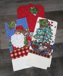 Vintage 90S Kitchen Towel Hot Pad Christmas Tree Santa Claus Kitsch Grandmacore. Fixed Price $8.97.