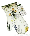 Samuel Lamont, Botanic Garden, British Insulated, Heavy Duty Oven Mitt, Imported. Fixed Price $28.00.
