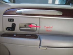 Lincoln Town Car 03-11 Set 4 Of Cupola Screw Cap Covers Emblem. Fixed Price $34.99.